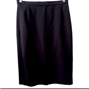 Burberry navy blue‎ pencil skirt. Vintage